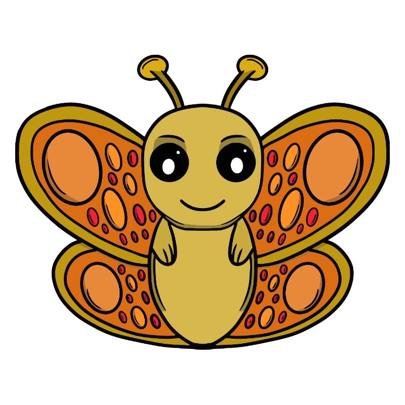 Sunny Chibi Butterfly