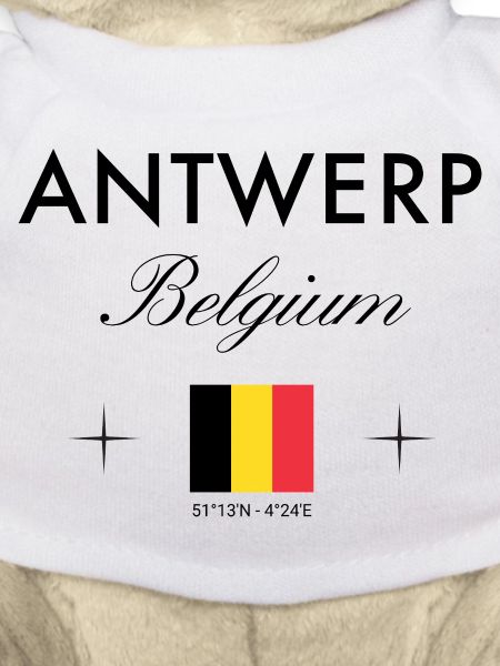Coordonnées d’Anvers Voyage Souvenir