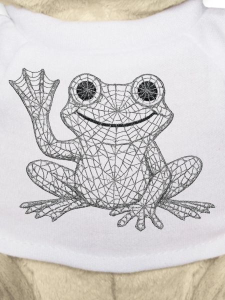 Top Frog Mesh Piece Design
