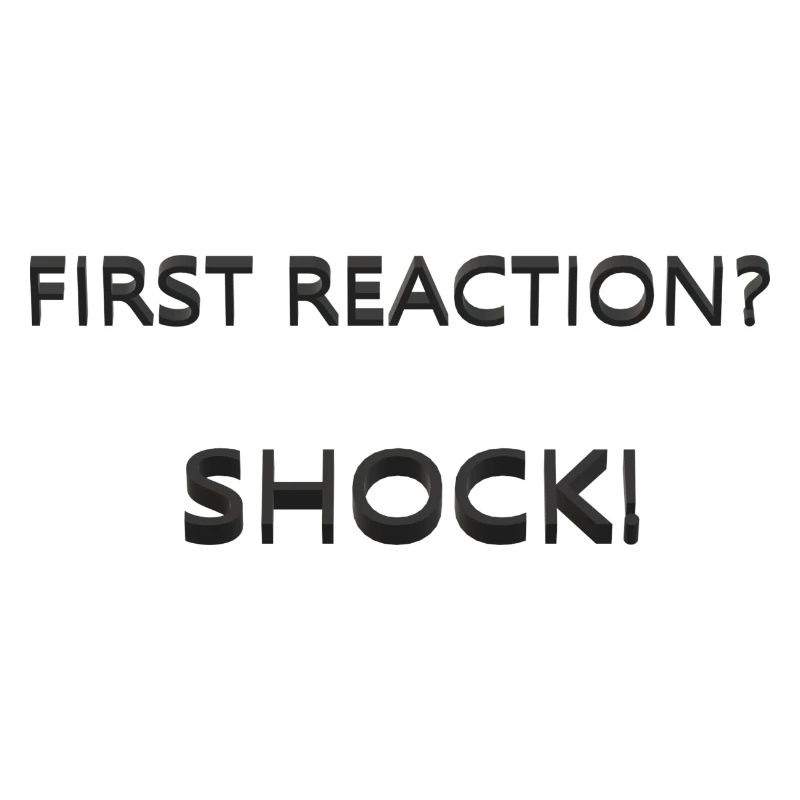 First Reaction Black