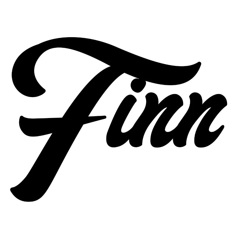 Name Finn geometric pattern on textiles