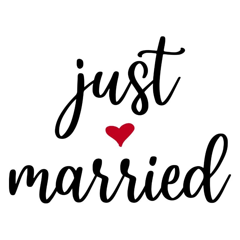 Just Married Idée cadeau