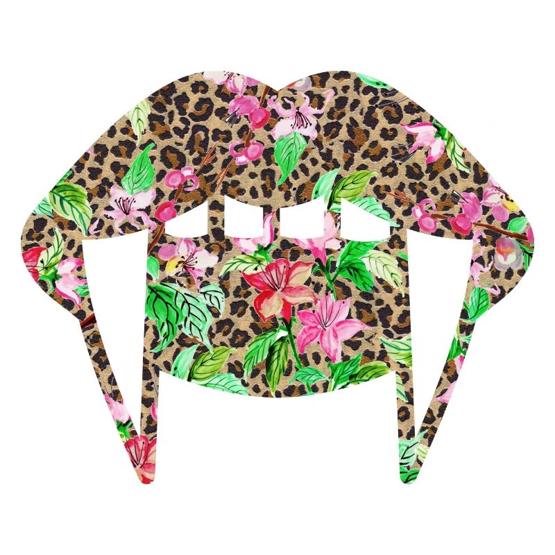 Groovy Vampirelips Leopard Pink