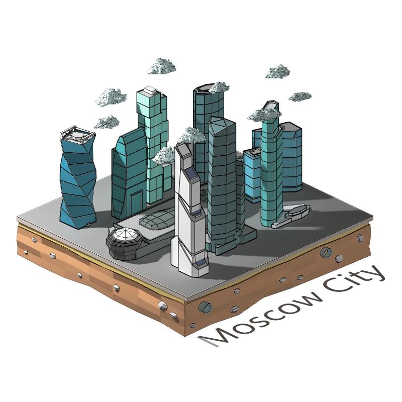 Geometrisches Low-Poly