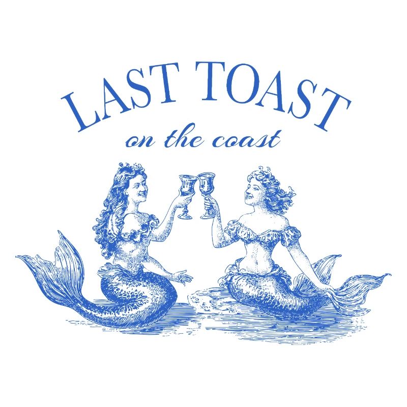 Letzter Toast an der Küste - Junggesellinnen-Spruch