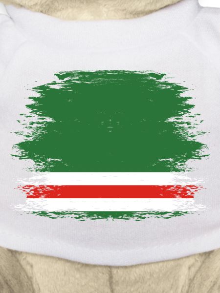 Chechnya flag used