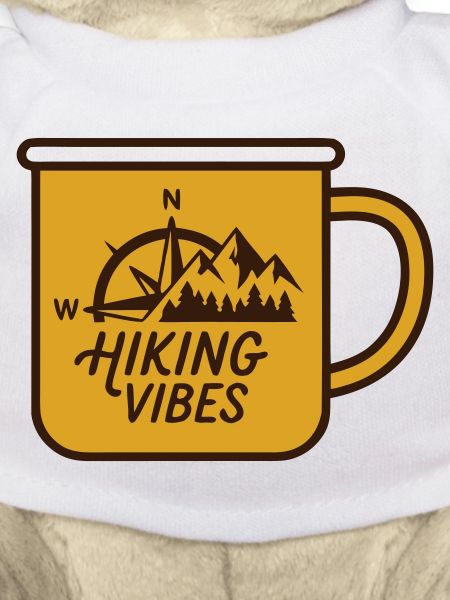 Wanderlust Mug Compass Logo