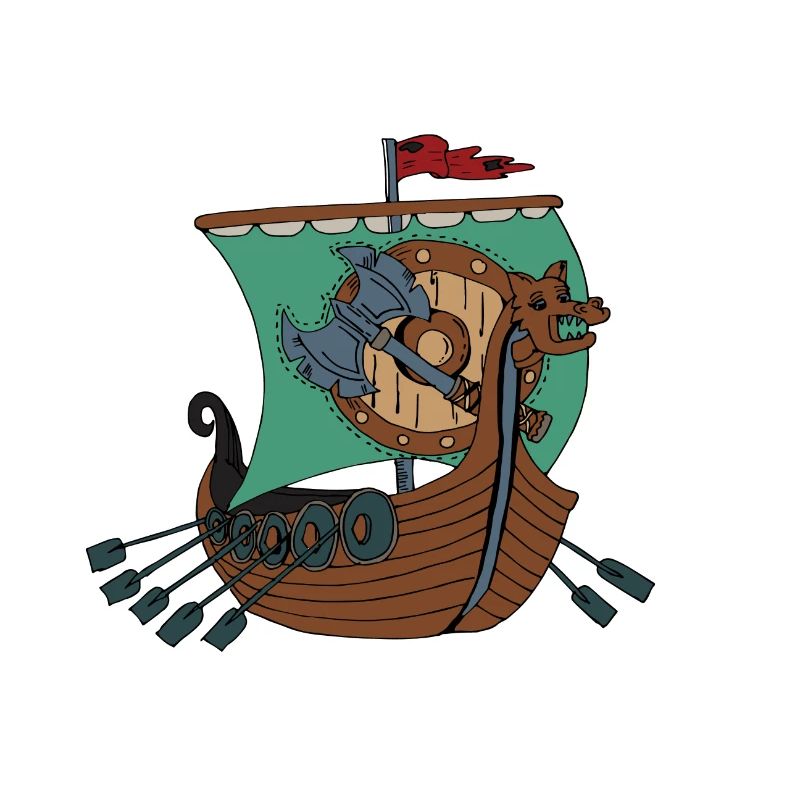 Wikinger Schiff Vikings