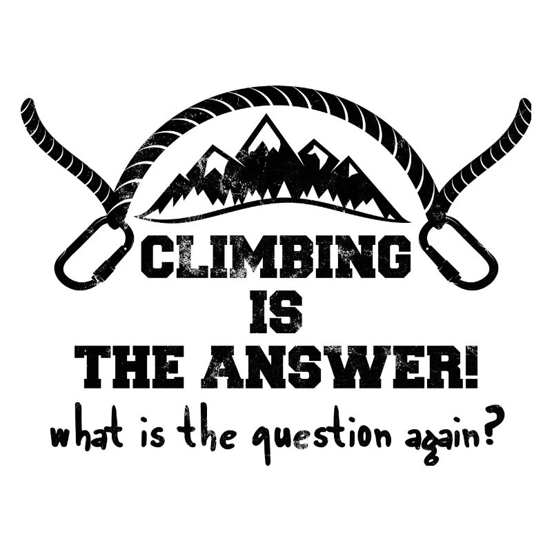 Climbing - climber - gift idea