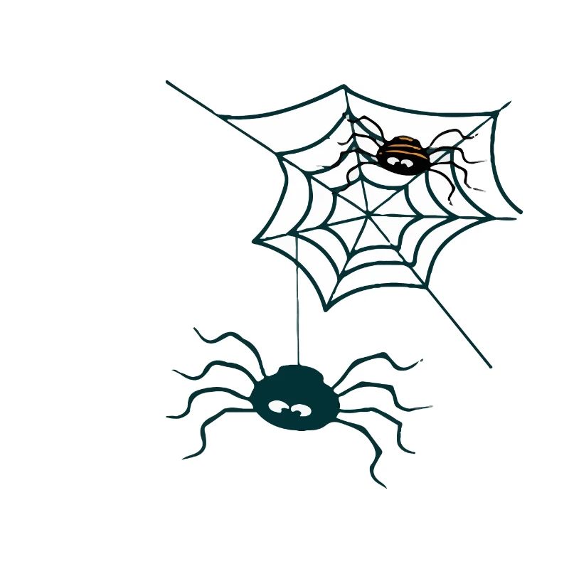 Halloween-Spinne