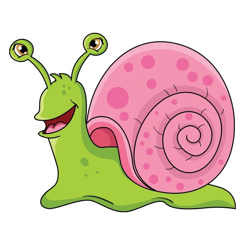 Escargot de dessin animé