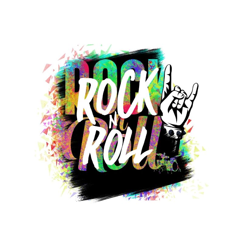 Rock n Roll Farbexplosion