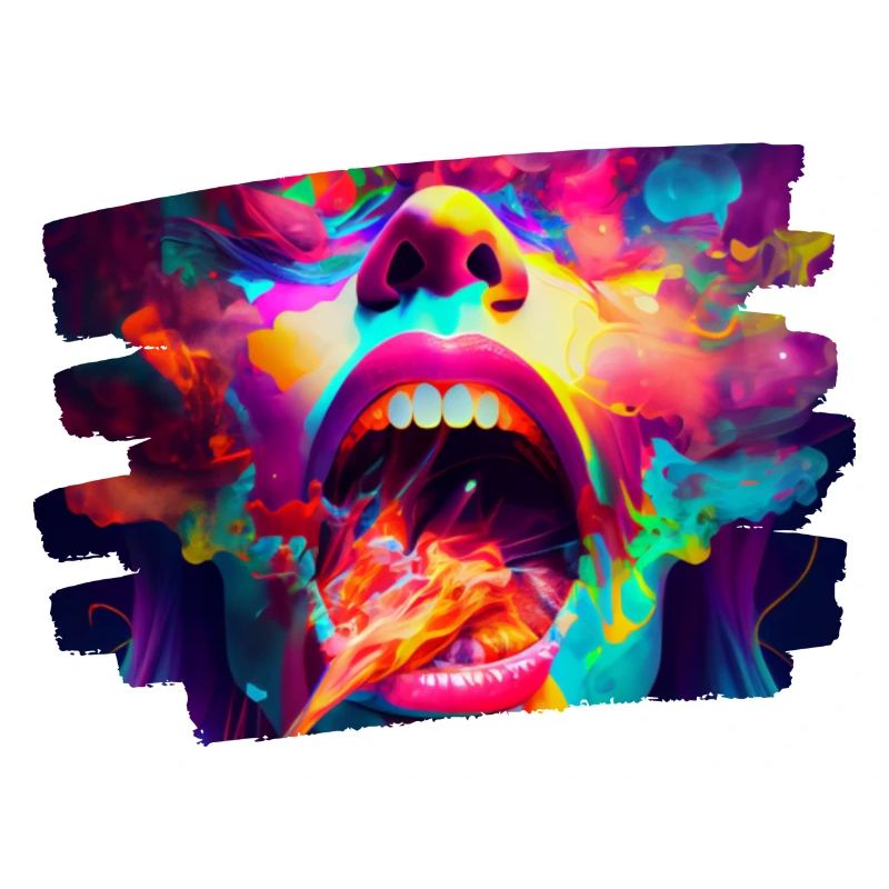 kunst kreativ lustig horror monster techno party