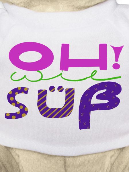 Expressive, handwritten fun art