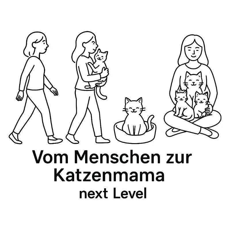 Cat Mom Evolution Cat Mom Cat Cat Day