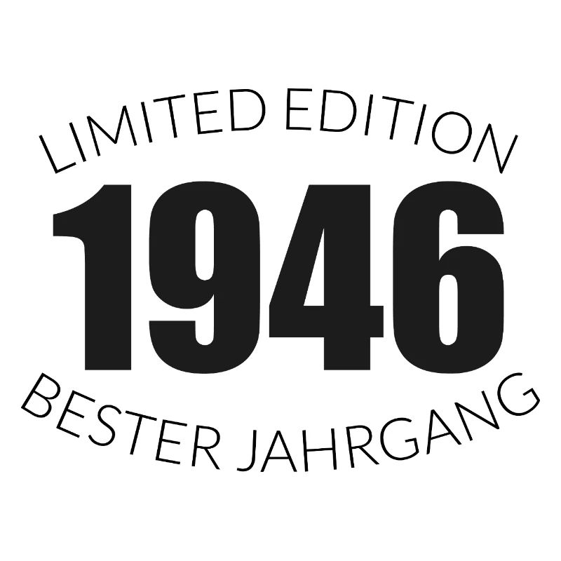 80. Geburtstag - 1946 - Limited Edition - Bester