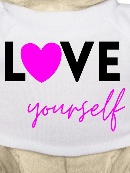 LOVE YOURSELF PINK! SELFLOVE EEMPOWERMENT MENTAL