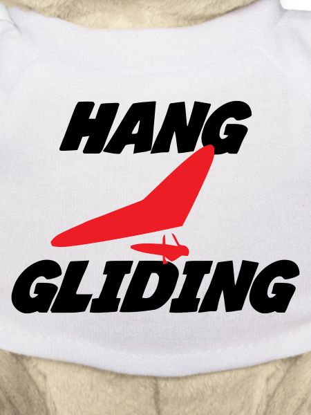 Hang Gliding Centered Wing Badge