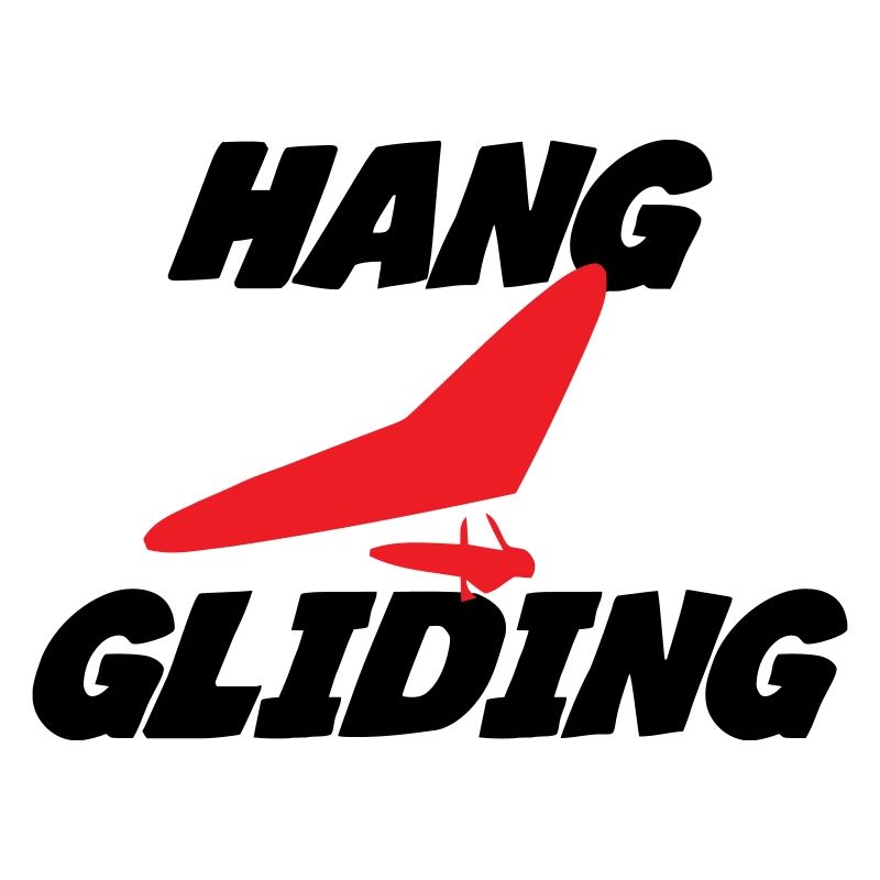 Hang Gliding Centered Wing Badge