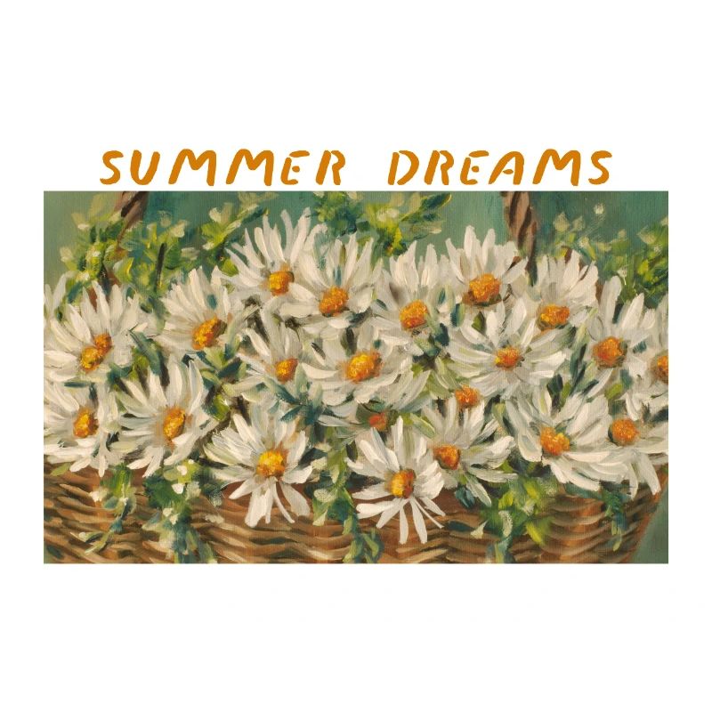 Summer Dreams – Daisy Basket Blumenkomposition