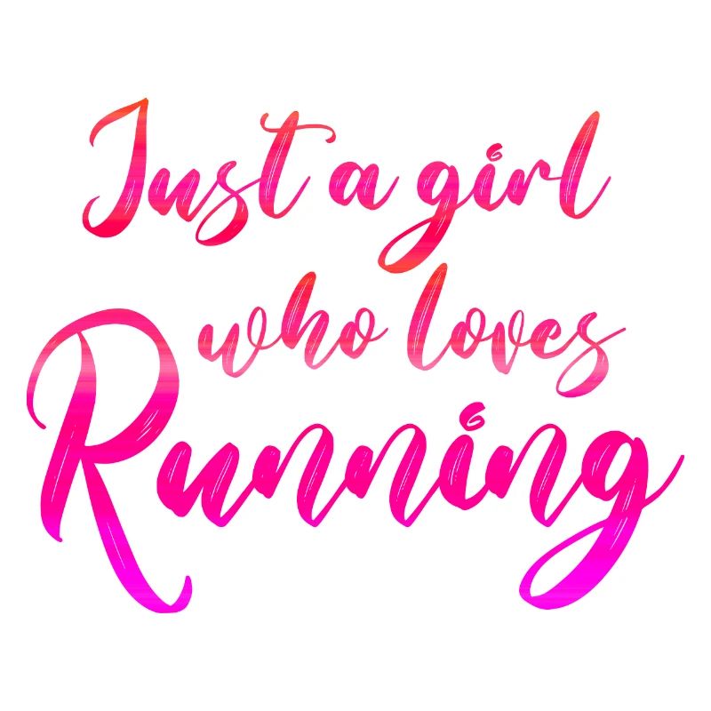 Läufer Mädchen - Sprinter