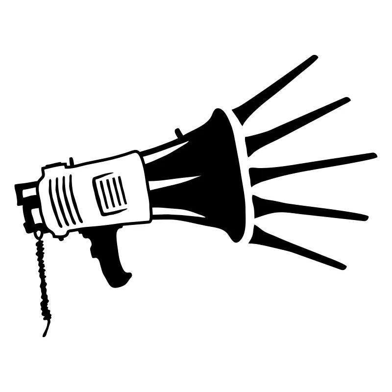 Speaker Propaganda Megaphone Symbol