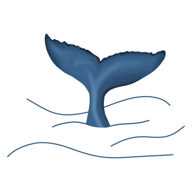 Walflosse Fluke