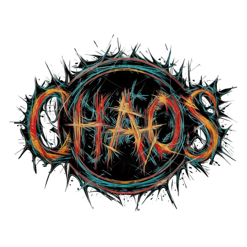 Chaos. Mad Design with Disordered Image
