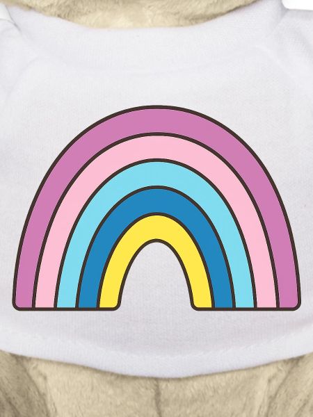 Pastell Regenbogen Design
