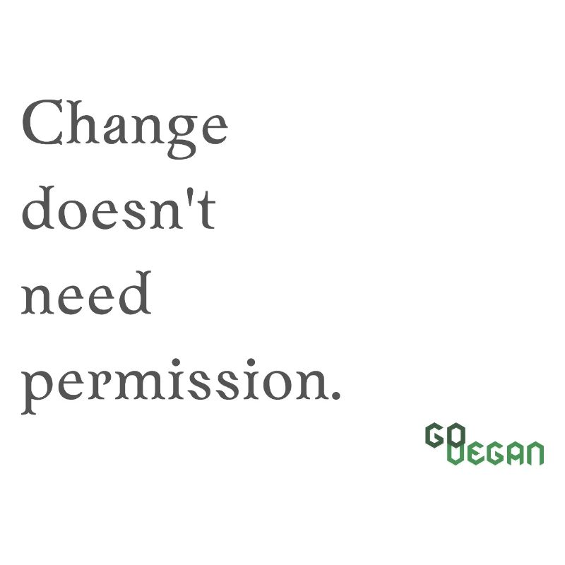 Change does not need permission