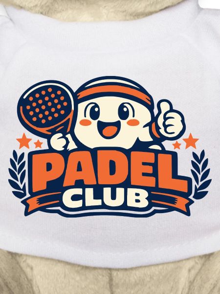 Padel Club Comic Mascot