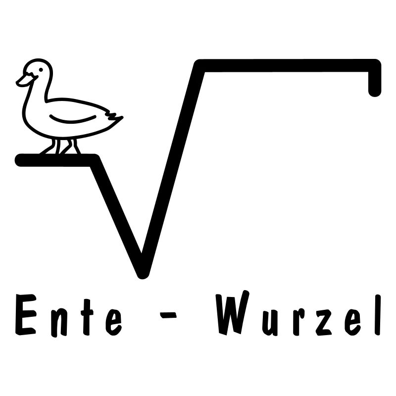 Mathe Ente Wurzel Schule, Uni Witze Text