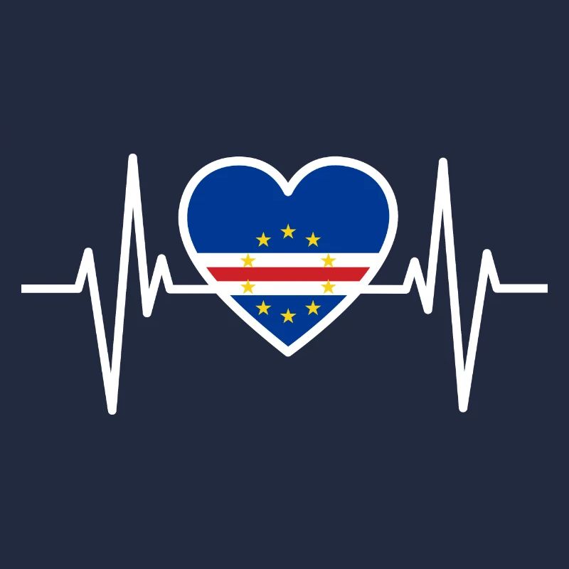 Cap-Vert Cape Verde Cabo Verde Cadeau De Drapeau