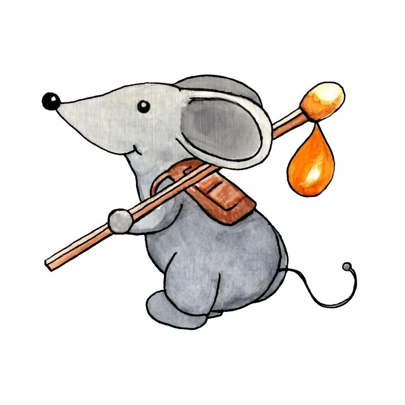 Maus auf Wanderschaft