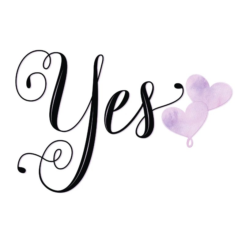 Hochzeit: Ja, ich will