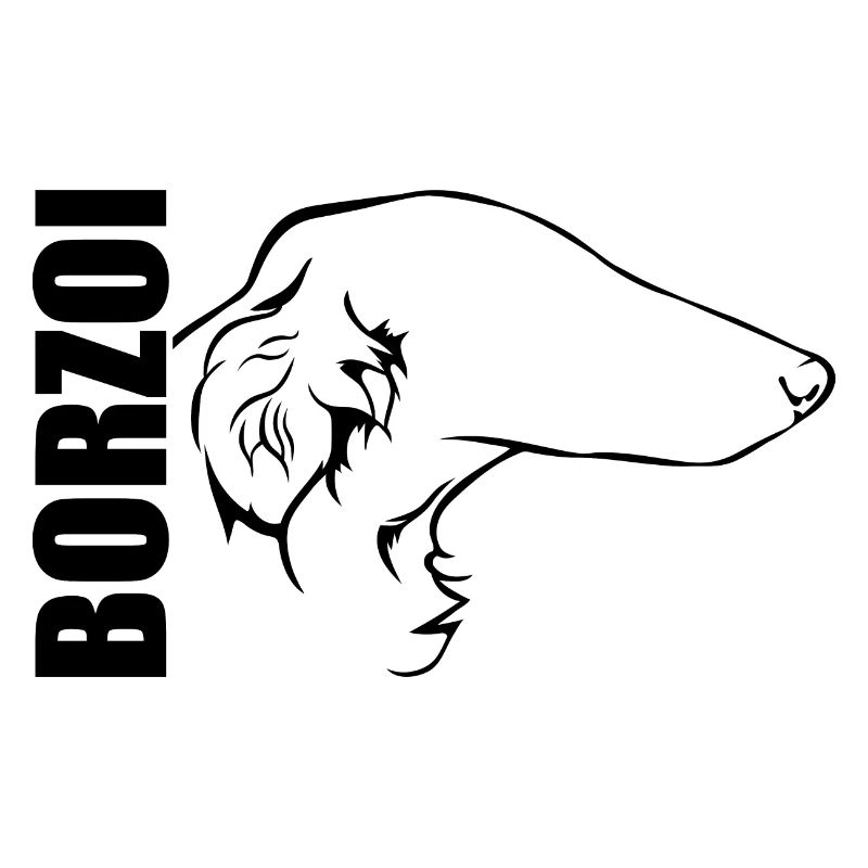 BORZOI Profil Chiens Chien Wilsigns
