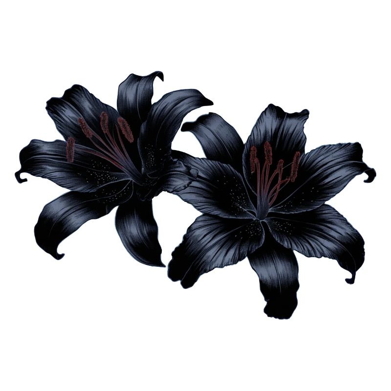 Lilien, blumen Outfits, goth