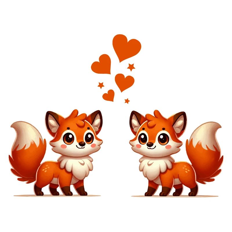 Fox Comic Love