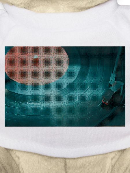 Turntable in a curvy pattern