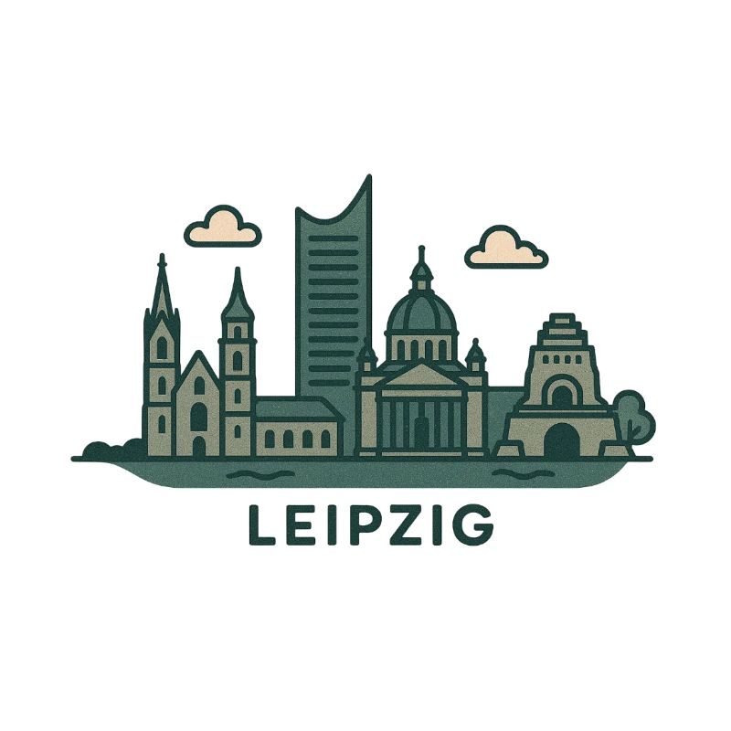 Leipzig Skyline 