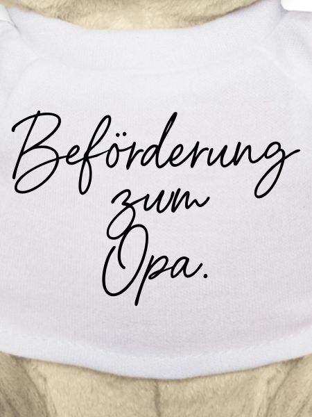 Beförderung zum Opa