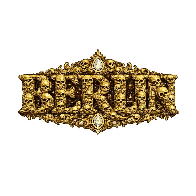 BERLIN baroque avec crâne