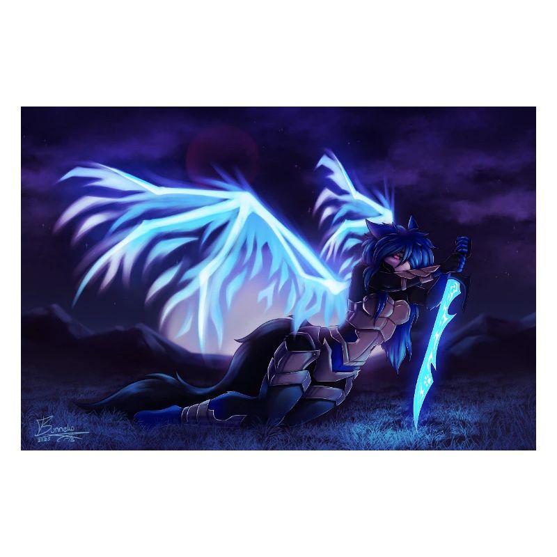 Alóe - Gefallener Engel (von Bunneko_Arts)