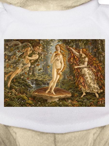 Geburt des Mushroom Crop Top