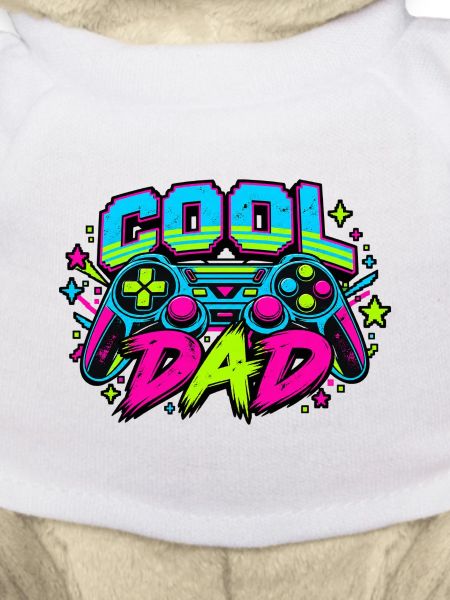 Retro Papa Neon Gaming