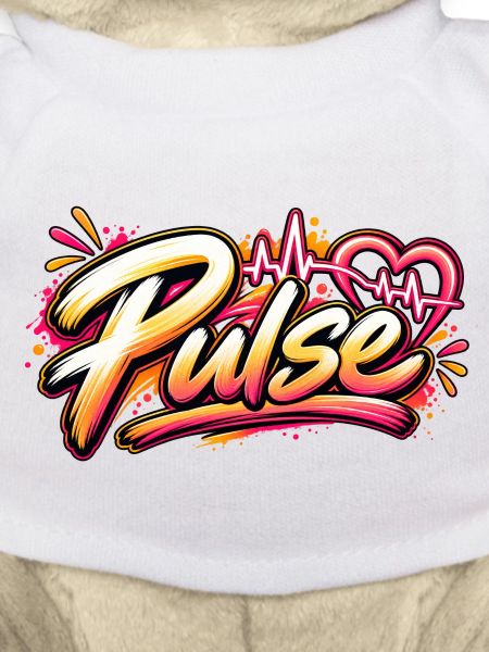 Pulse Graffiti Herz Neonschrift