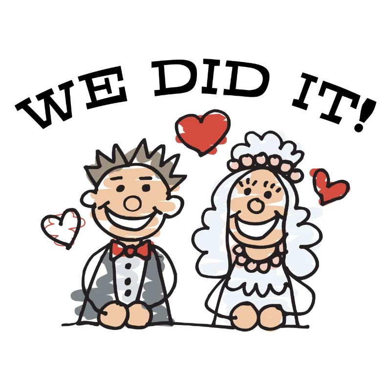 Just Married We Did It