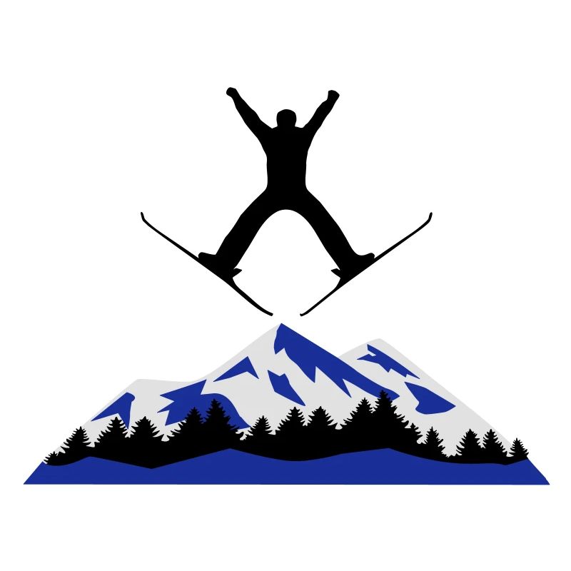 ski and mountain, ski jumping