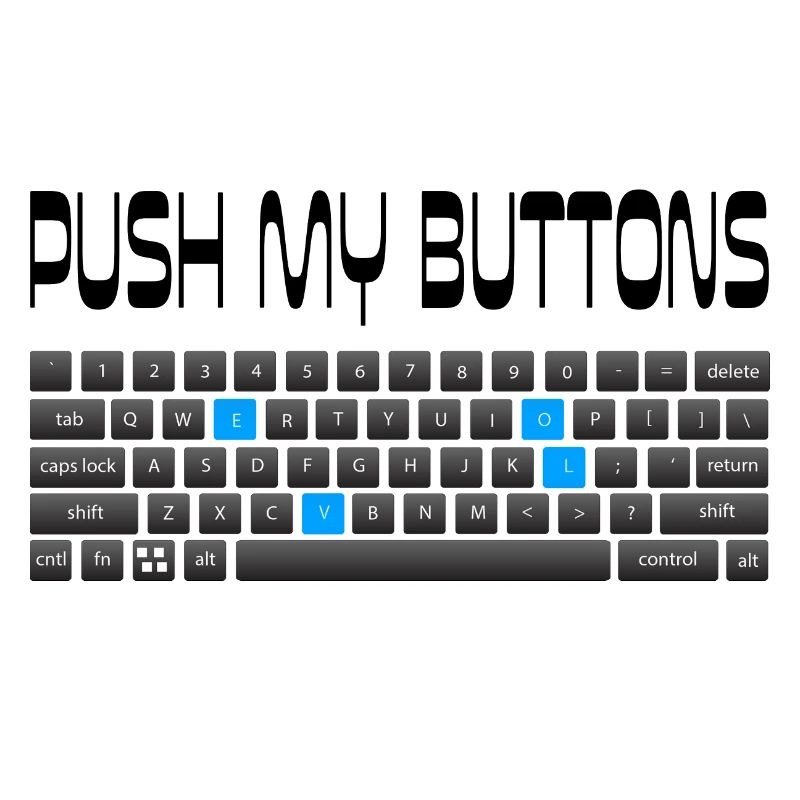 Clavier Push my Buttons Love