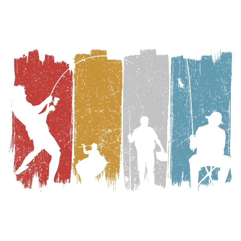Silhouettes de danse vives